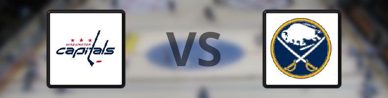Washington Capitals - Buffalo Sabres odds, speltips, resultat i NHL