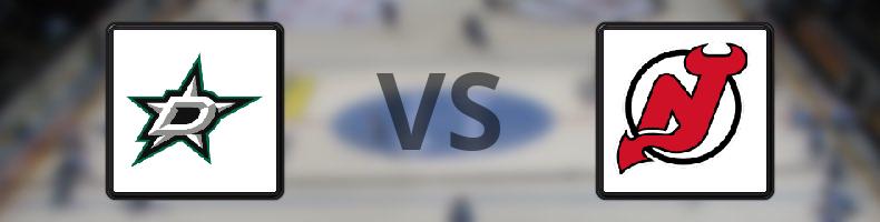 Dallas Stars - New Jersey Devils odds, speltips, resultat i NHL