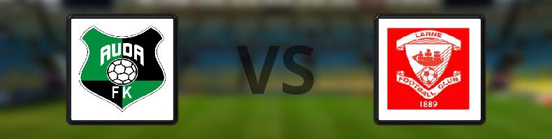 FK Auda - Larne odds, speltips, resultat i Conference League