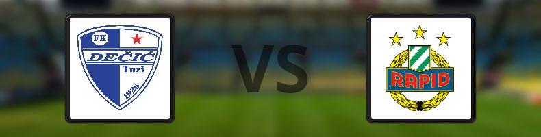 FK Decic - Rapid Wien odds, speltips, resultat i Conference League