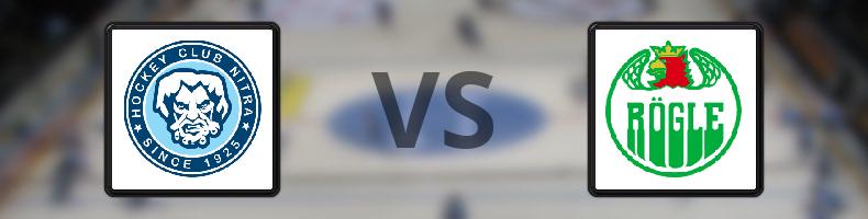 HK Nitra - Rögle odds, speltips, resultat i CHL