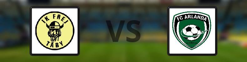IK Frej - FC Arlanda odds, speltips, resultat i Division 1