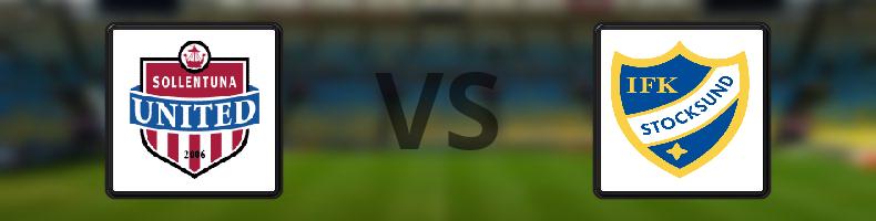 Sollentuna FK - IFK Stocksund odds, speltips, resultat i Division 1