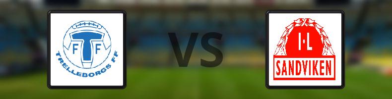 Trelleborgs FF - Sandvikens IF odds, speltips, resultat i Superettan