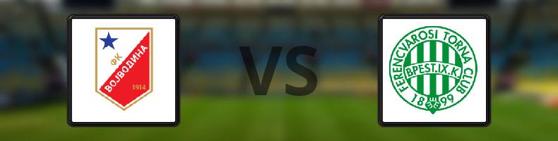 Vojvodina - Ferencváros odds, speltips, resultat i Europa League