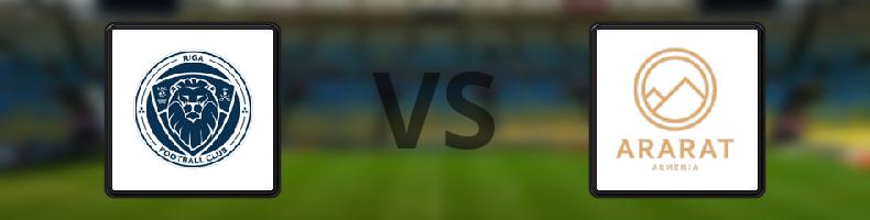 Riga FC - Ararat-Armenien odds, speltips, resultat i Champions League