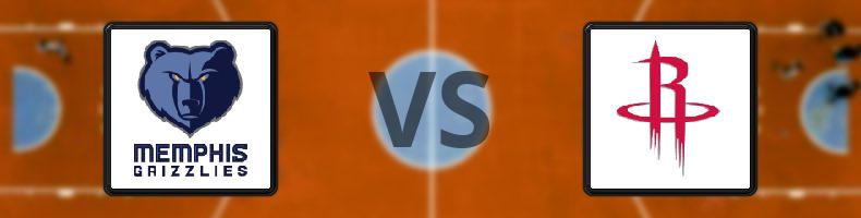 Memphis Grizzlies - Houston Rockets odds, speltips, resultat i NBA