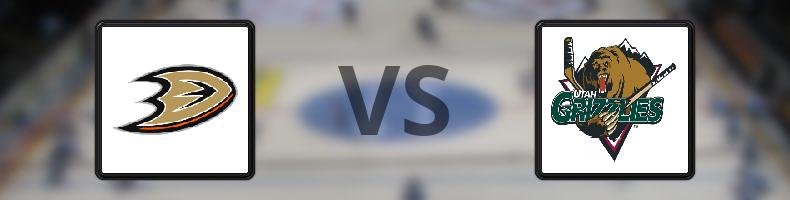 Anaheim Ducks - Utah Mammoth odds, speltips, resultat i NHL