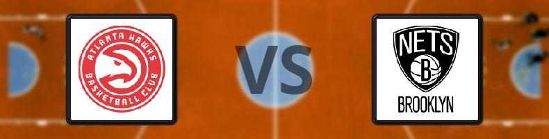 Atlanta Hawks - Brooklyn Nets odds, speltips, resultat i NBA
