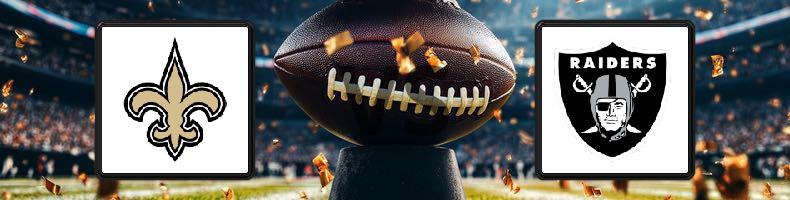 New Orleans Saints - Oakland Raiders odds, speltips, resultat i NFL