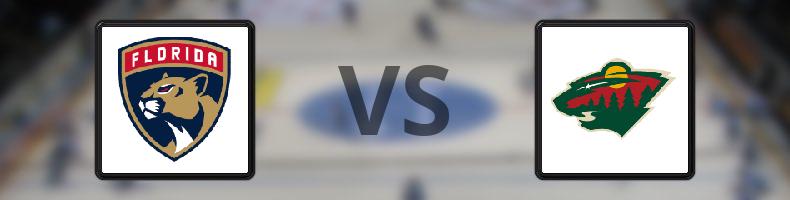 Florida Panthers - Minnesota Wild odds, speltips, resultat i NHL