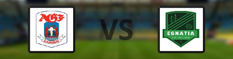 AGF Århus - Egnatia odds, speltips, resultat i Conference League