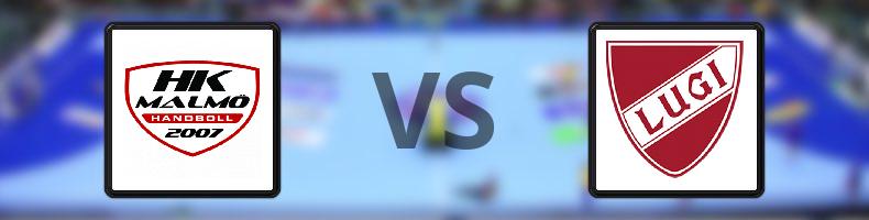 Malmö - Lugi odds, speltips, resultat i Handbollsligan herrar