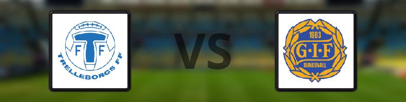 Trelleborgs FF - GIF Sundsvall odds, speltips, resultat i Superettan