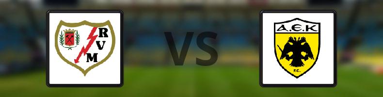 Rayo Vallecano - AEK Aten odds, speltips, resultat i Conference League