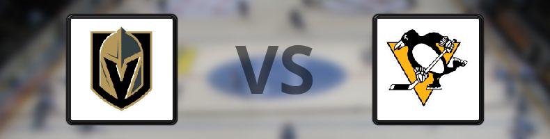 Vegas Golden Knights - Pittsburgh Penguins odds, speltips, resultat i NHL