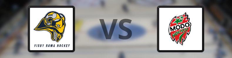 Visby/Roma HK - MODO odds, speltips, resultat i HockeyAllsvenskan