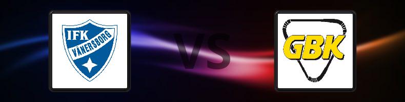IFK Vänersborg - Gripen Trollhättan BK odds, speltips, resultat i Elitserien