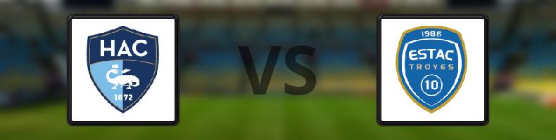 Le Havre - Troyes odds, speltips, resultat i Ligue 1