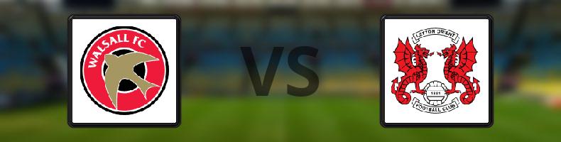 Walsall - Leyton Orient odds, speltips, resultat i Engelska Ligacupen