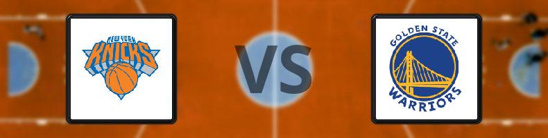 New York Knicks - Golden State Warriors odds, speltips, resultat i NBA
