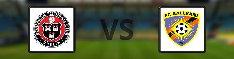 Bohemians - Ballkani odds, speltips, resultat i Conference League