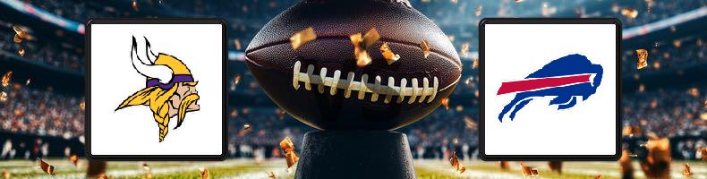 Minnesota Vikings - Buffalo Bills odds, speltips, resultat i NFL