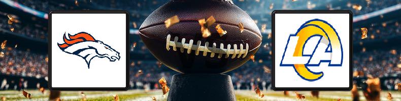 Denver Broncos - Los Angeles Rams odds, speltips, resultat i NFL