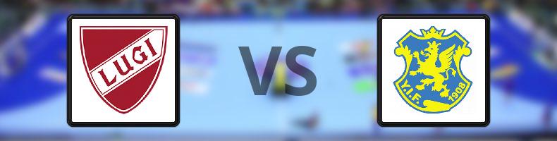 Lugi - Ystad odds, speltips, resultat i Handbollsligan herrar