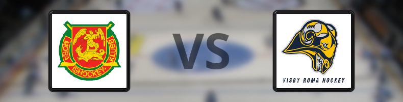 Mora - Visby/Roma HK odds, speltips, resultat i HockeyAllsvenskan