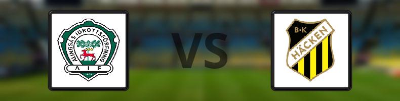 Alingsås IF - BK Häcken odds, speltips, resultat i Damallsvenskan