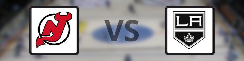 New Jersey Devils - Los Angeles Kings odds, speltips, resultat i NHL