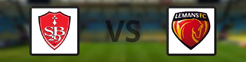 Brest - Le Mans odds, speltips, resultat i Ligue 1