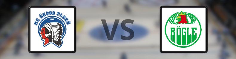 Skoda Plzen - Rögle odds, speltips, resultat i CHL