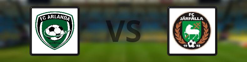 FC Arlanda - FC Järfälla odds, speltips, resultat i Division 1