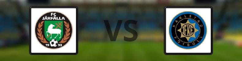 FC Järfälla - IF Karlstad Fotboll odds, speltips, resultat i Division 1