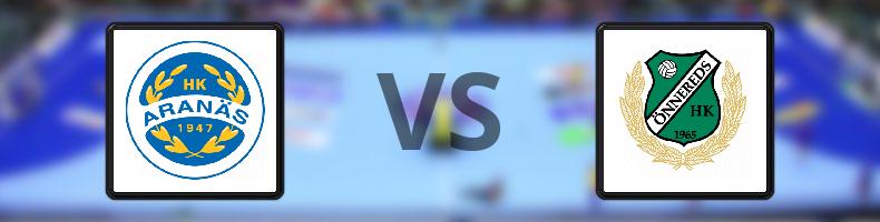 HK Aranäs - Önnereds HK odds, speltips, resultat i Handbollsligan damer