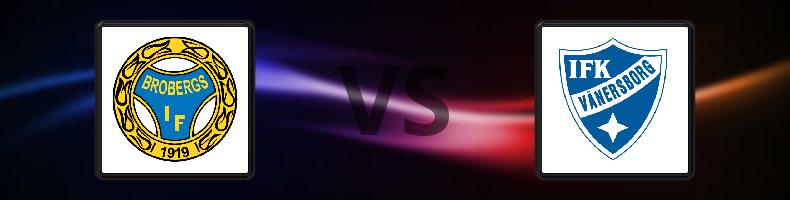 Broberg/Söderhamn - IFK Vänersborg odds, speltips, resultat i Elitserien