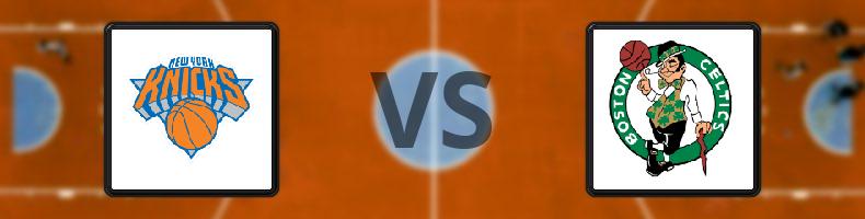 New York Knicks - Boston Celtics odds, speltips, resultat i NBA