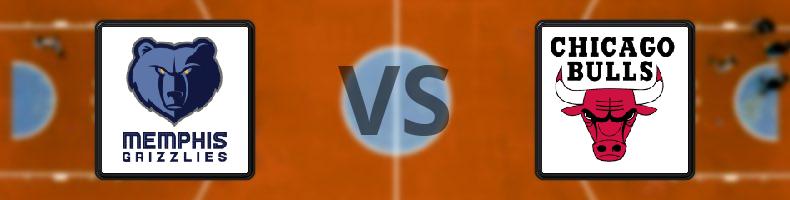 Memphis Grizzlies - Chicago Bulls odds, speltips, resultat i NBA