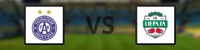 Austria Wien - FK Liepaja odds, speltips, resultat i Conference League