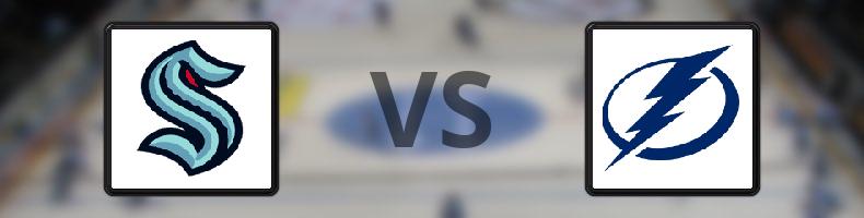 Seattle Kraken - Tampa Bay Lightning odds, speltips, resultat i NHL