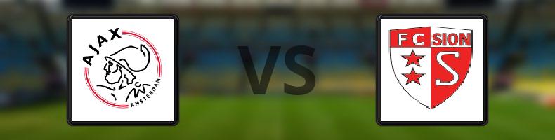 Ajax - Sion odds, speltips, resultat i Conference League