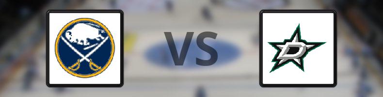 Buffalo Sabres - Dallas Stars odds, speltips, resultat i NHL