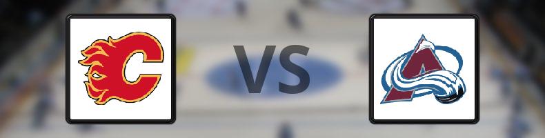 Calgary Flames - Colorado Avalanche odds, speltips, resultat i NHL
