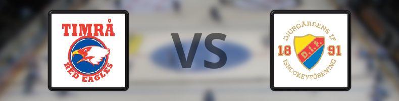 Timrå - Djurgården odds, speltips, resultat i SHL