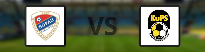 Borac Banja Luka - KuPS odds, speltips, resultat i Conference League