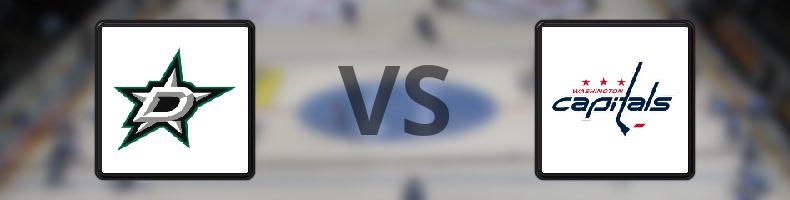 Dallas Stars - Washington Capitals odds, speltips, resultat i NHL