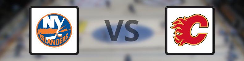 New York Islanders - Calgary Flames odds, speltips, resultat i NHL