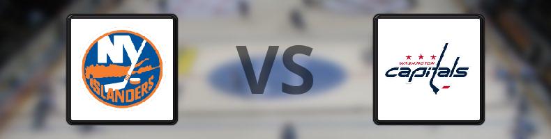 New York Islanders - Washington Capitals odds, speltips, resultat i NHL